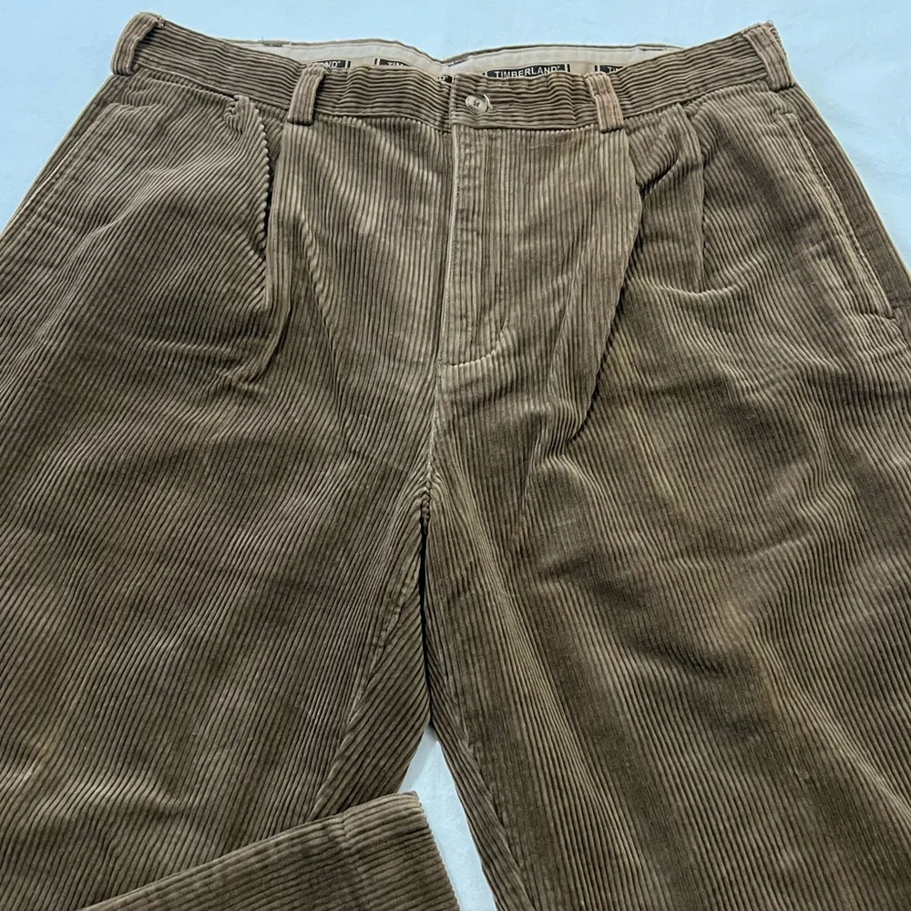 Timberland Corduroy Brown Pants with pockets